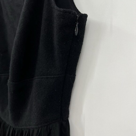 Susana Monaco Black Wool Blend Sample Dress Size 4 *Runs Small* - Picture 5 of 7